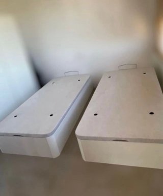 Cama canapé abatible con armario