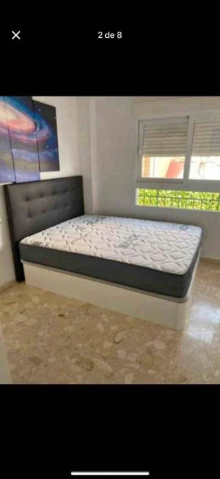 Cama canapé abatible con armario