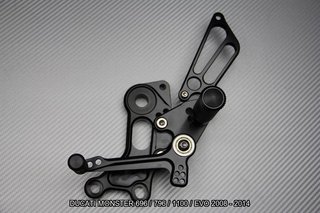 Estriberas retrasadas DUCATI MONSTER 696 796 1100