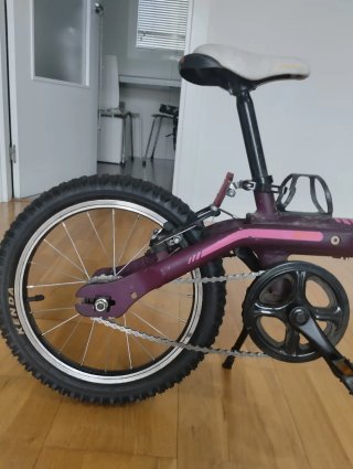 Bicicleta infantil rosa