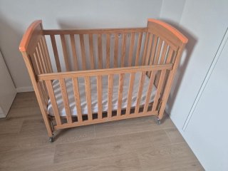 Cuna bebe Trama con colchón Ecus Kids