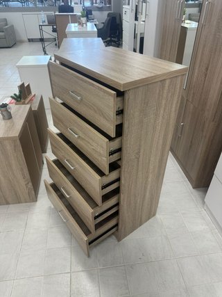 Sinfonier madera 5 cajones