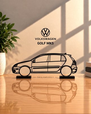 Volkswagen Golf MK5 Maqueta Silueta 20cm