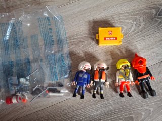 Playmobil 4428 Rescate Marítimo Helicóptero Barco