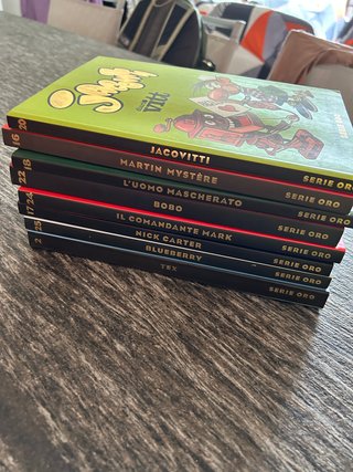 Lotto 8 Fumetti Classici Repubblica Serie Oro