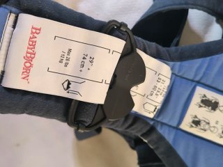 Mochila Portabebés BabyBjorn Azul