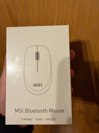 Ratón Bluetooth MSI Gris