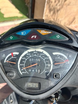 Honda SH Scooter Negra