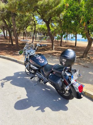 Hyosung Aquila 250 I Negra/Roja