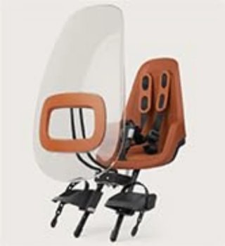 Sillita bici delantera con pantalla marca BOBIKE