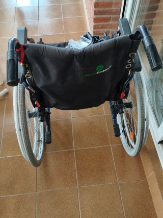 Silla ortopedia lijera de aluminio