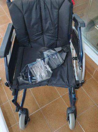 Silla ortopedia lijera de aluminio
