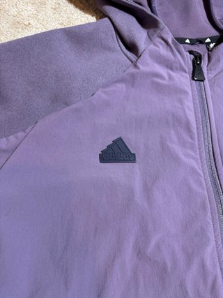 Sudadera Adidas Real Madrid Morada y Amarilla