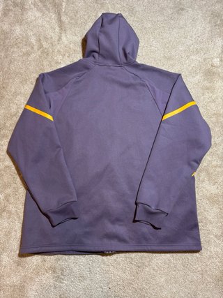 Sudadera Adidas Real Madrid Morada y Amarilla
