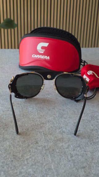 Gafas de Sol Carrera Negras y Doradas