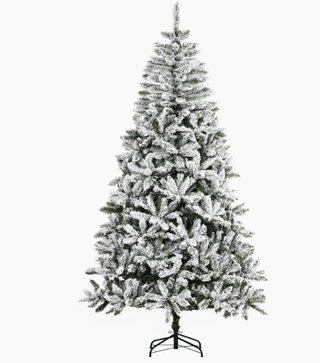 Árbol Navidad Artificial 225cm Nieve Ignífugo