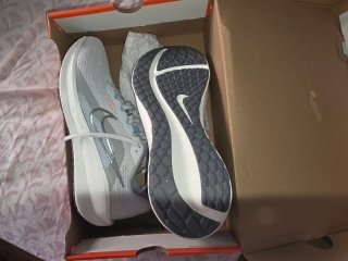 Zapatillas Nike grises y azules talla 44