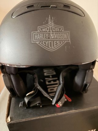 Casco Harley Davidson Negro Mate XL