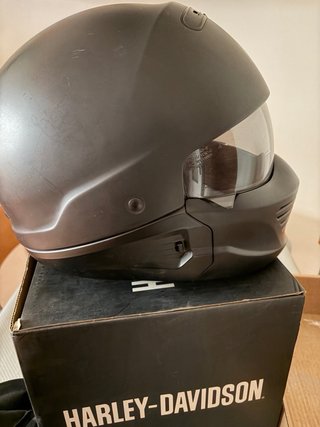 Casco Harley Davidson Negro Mate XL