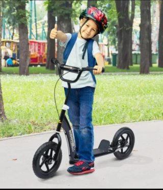 Patinete infantil negro