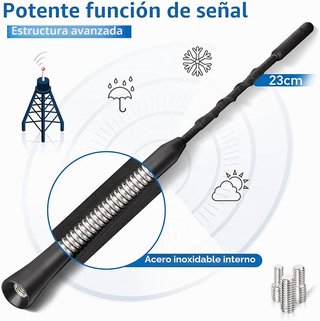 Antena de coche universal Eightwooo, Nueva