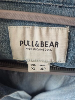Camisa vaquera Pull&Bear XL
