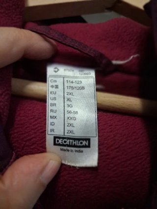 Anorak Quechua Morado