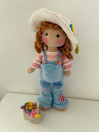 Muñeca Sarah Kay Crochet