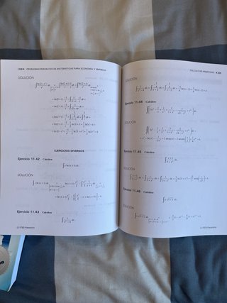 Problemas resueltos matemáticas economía y empresa