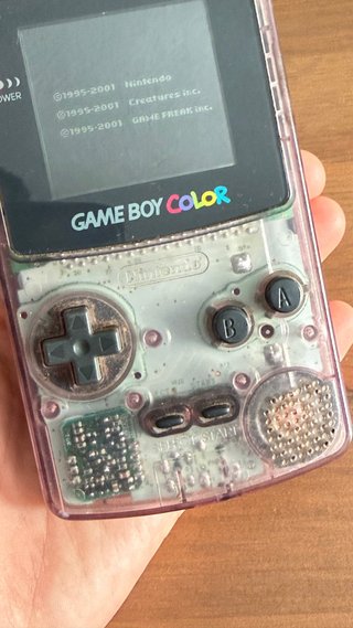 Game Boy Color Transparente Nintendo