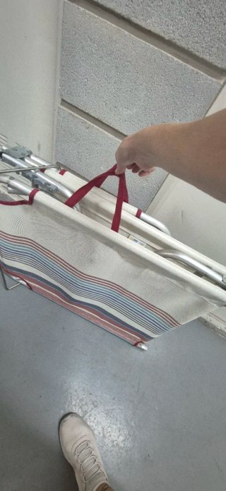 Hamaca plegable aluminio