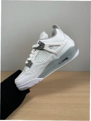 Jordan 4 Retro Blanco Oreo Talla 40