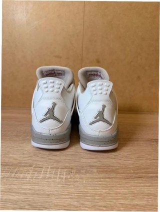 Jordan 4 Retro Blanco Oreo Talla 40