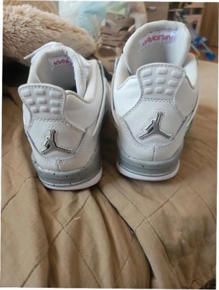 Jordan 4 Retro Blanco Oreo Talla 41
