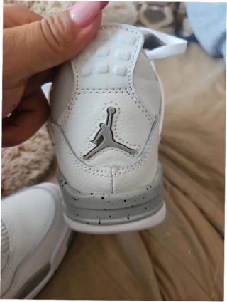 Jordan 4 Retro Blanco Oreo Talla 41