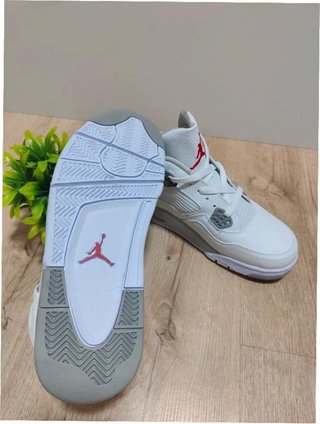 Jordan 4 Retro Blanco Oreo Talla 44