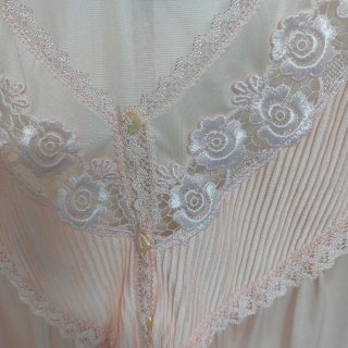 Camisón Gari Gimeno Talla 46 L Rosa Verano