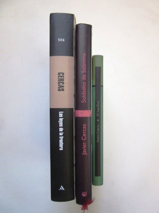 3 aclamadas novelas de Javier Cercas