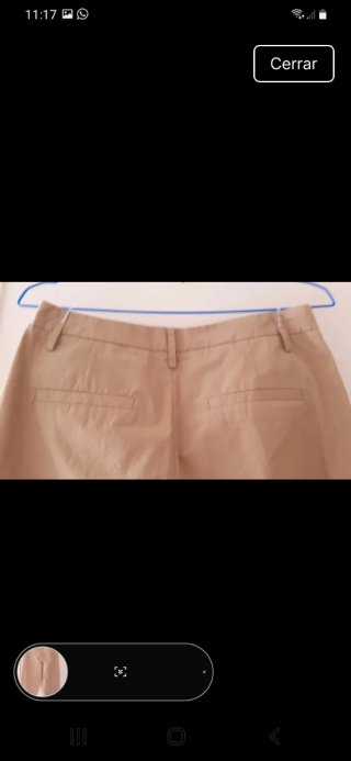 Pantalón ESE o ESE beige talla Xs però oveside