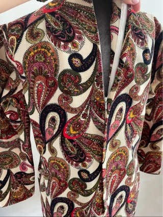 Vestido Paisley Años 60-70