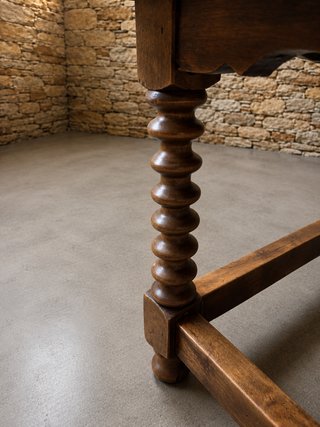 Mesa de centro madera maciza restaurada