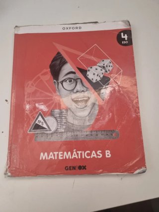Matemáticas B 4 ESO Oxford Genbox