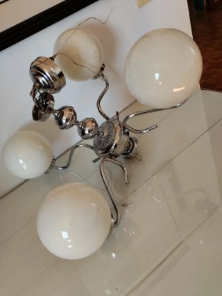 Lámpara de techo colgante con bolas