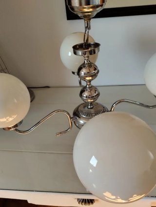 Lámpara de techo colgante con bolas