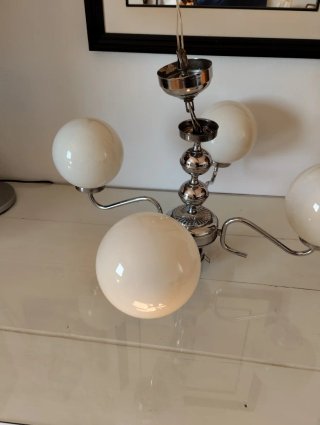 Lámpara de techo colgante con bolas