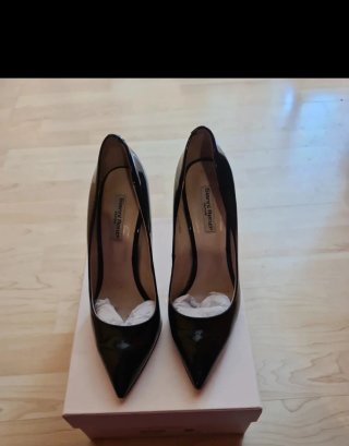 Gianni Renzi Scarpe Décolleté Nere Vernice