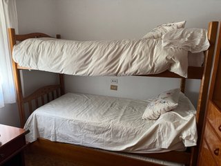 Litera, convertible en 2 camas, con cama nido