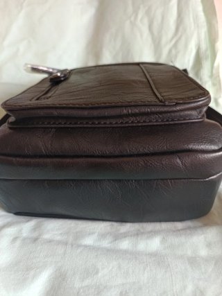 Bolso bandolera caballero El Potro negro
