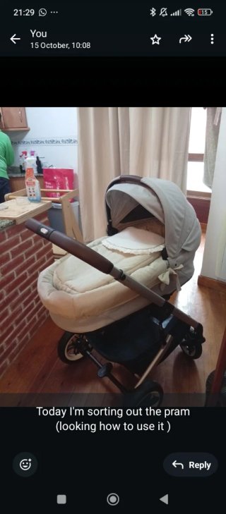 Capazo Cybex con fundas