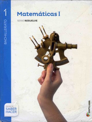 Libro Matemáticas I Bachillerato